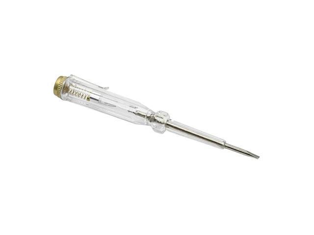 Test pen flat head screwdriver contact tape clip test pen electrical pen household test pen