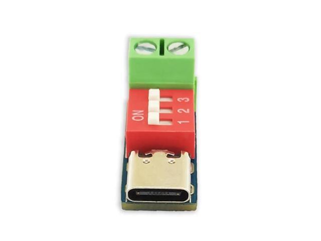 USB-C PD Trigger Board Module PD/QC Decoy Board Fast Charge USB Type-c to 12v High Speed Charger Power Delivery Boost Module