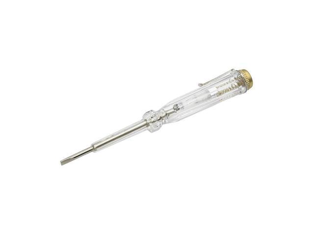 Test pen flat head screwdriver contact tape clip test pen electrical pen household test pen