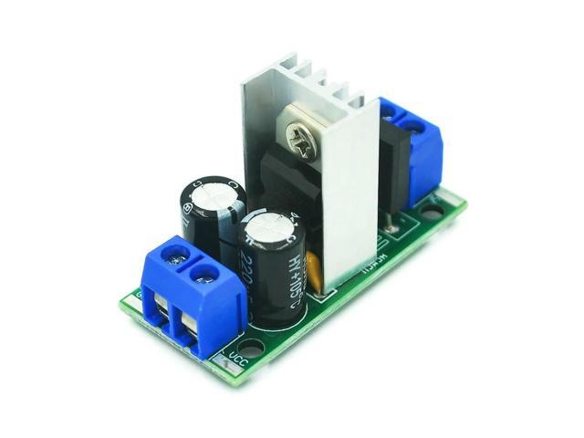 L7805 L7812 LM7805 LM7812 DC/AC Three Terminal Voltage Regulator Power Supply Module 5V 9V 12V Output Max 1.2A