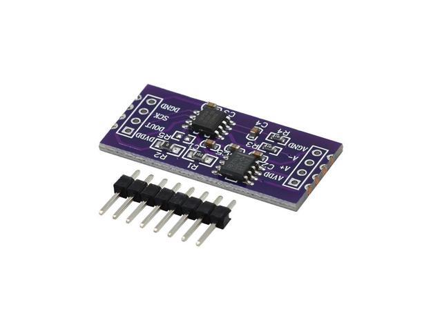 CS1237 24-bit ADC module onboard TL431 external reference chip single-channel weighing sensing 24bit