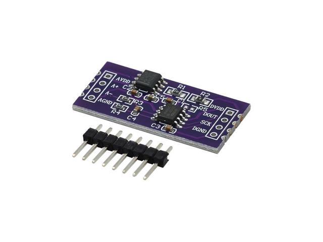 CS1237 24-bit ADC module onboard TL431 external reference chip single-channel weighing sensing 24bit