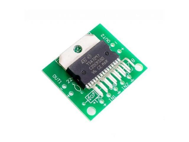 TDA7297 Power amplifier board parts DC 12V pure rear 2.0 dual-channel 15W+15W electronic DIY kit