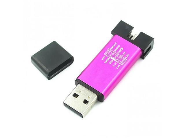 LINK Stlink ST-Link V2 Mini STM8 STM32 Simulator Download Programmer Programming With Cover DuPont Cable