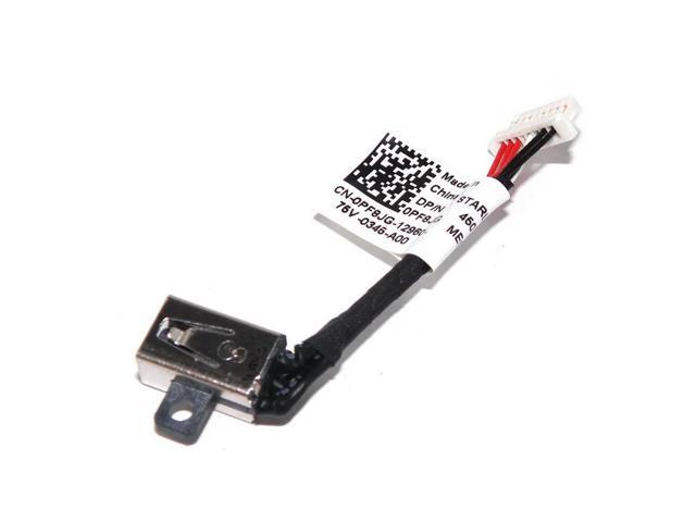 Laptop DC Power Jack Cable Harness for Inspiron 13 7368 7378 P69G 450.07R03.0021 PF8JG 0PF8JG