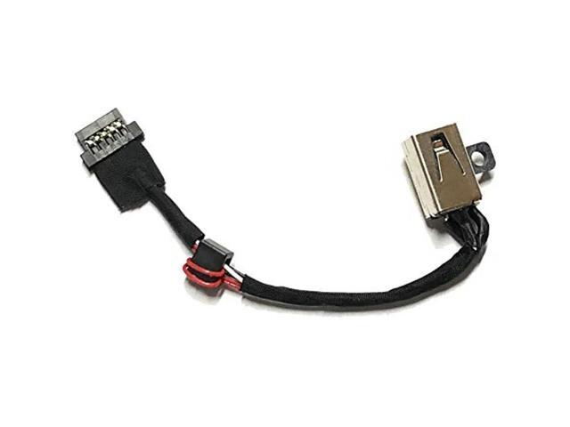 DC Power Input Jack with Cable Harness Replacement for XPS 13 9343 9350 9360 P/N: 0P7G3 CN-00P7G3