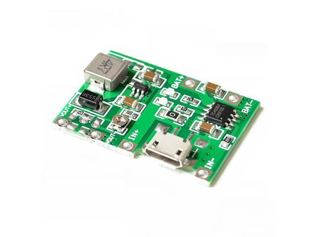 Lithium Li-ion 3.7V 4.2V Charger Board DC-DC Step Up Boost Module TP4056 DIY Kit Parts