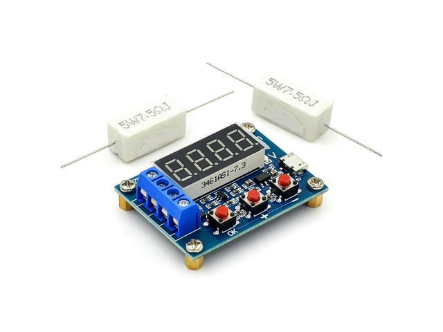 ZB2L3 Tester LED Digital Display Lithium Power Supply Test Resistance Lead-acid Capacity Discharge Meter