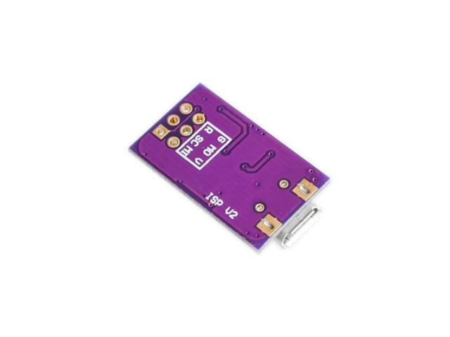 5V Micro USB Tiny AVR ISP ATtiny44 USBTinyISP Programmer Module For Bootloader ISP Microcontroller ATTiny45 ATTiny85