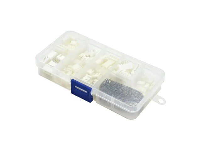 230pcs/box XH2.54 2p 3p 4p 5p pin 2.54mm Pitch Terminal Kit / Housing / Pin Header JST Connector Wire Connectors Adaptor XH Kit