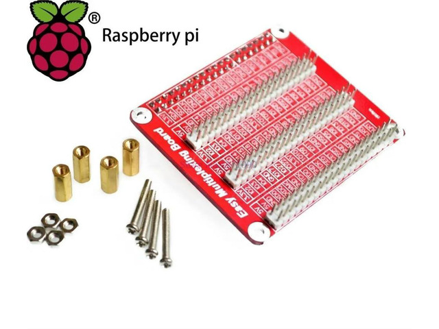 for Raspberry Pi 2 model B/B+ Triple GPIO Multiplexing Expansion Board Multiplex Extend Module Multiplex Plate