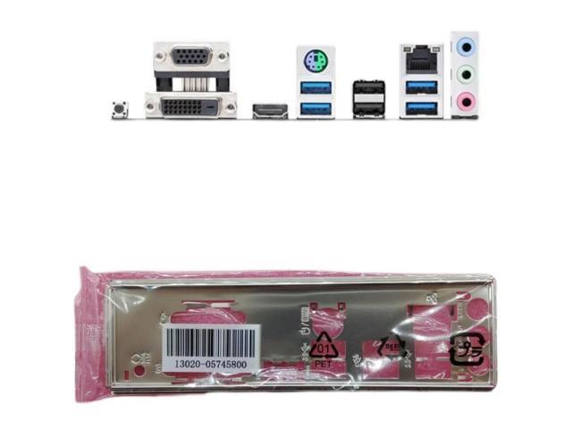 IO I/O Shield Back Plate BackPlate Blende Bezel for PRIME B450M-K II Motherboard Baffle Bracket