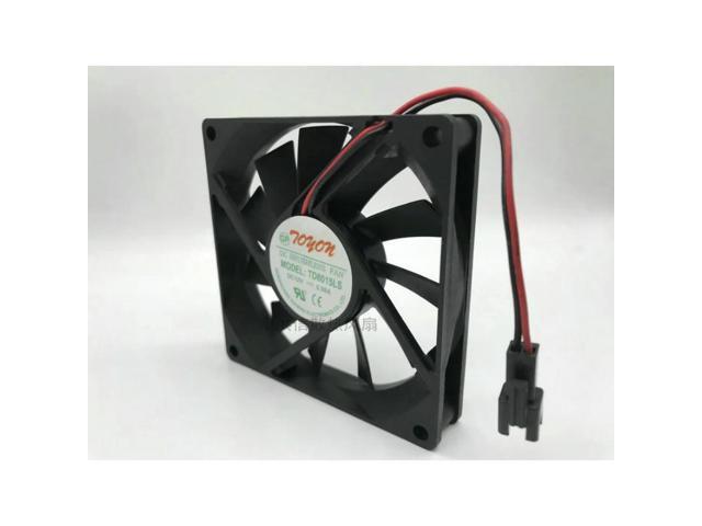 CPU Fan for TOYON TD8015LS 12V 0.08A 2-wire Cooling Fan 8015 80*80*15MM
