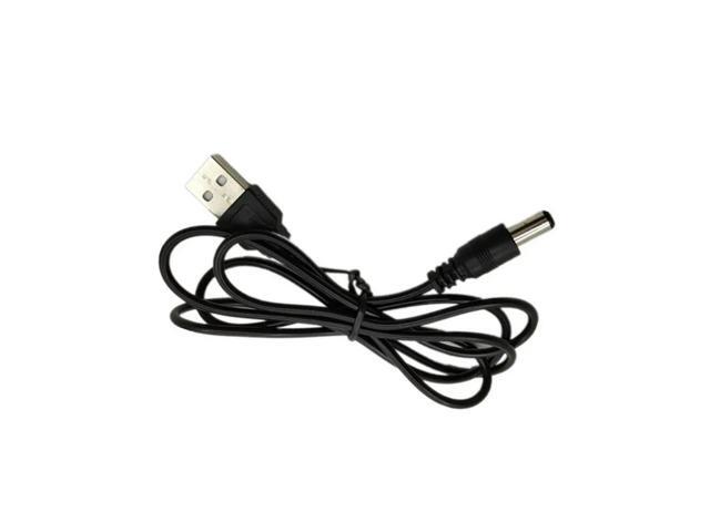 Power Cord Connector Professional USB To DC5.5x2.1mm Charge Power Cable Electronics for Solar Oxygen Pump Equipment