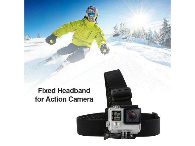 Action Video Camera Mount Holder Band Adapter for GoPro Sjcam Yi Action Sports Camera Adjustable Head Strap Belt