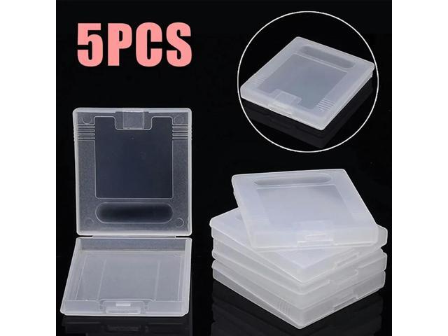 5x Plastic Game Card Cartridge Cases Protective Dust Cover Game Cartridge Case Box for Nintendo Game Boy Color Pocket GBC GBP