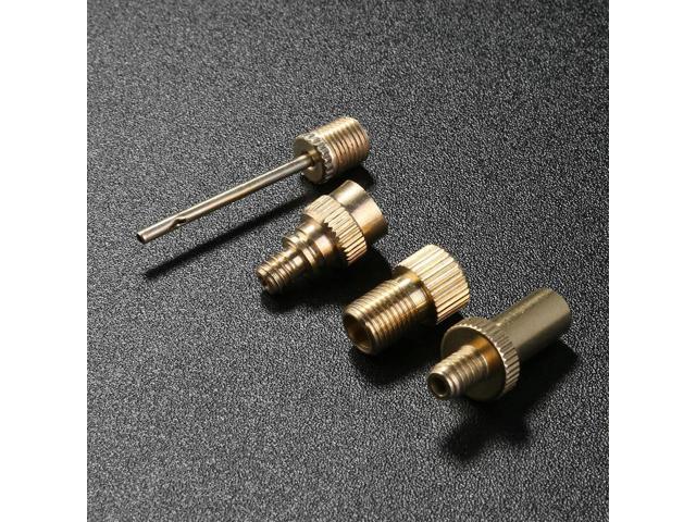 4pcs Bicycle Converter Pump Schrader Valve Ventil Adapter Set
