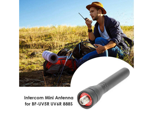 Household Computer Soft Antenna SMA-F Safety Parts for Baofeng UV-5R UV-6R BF-888S Walkie Talkie Accessories