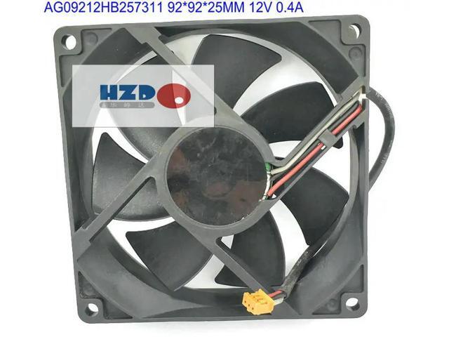 9cm AG09212HB257311 9225 12V 3WIRE Cooling fan 92*92*25mm
