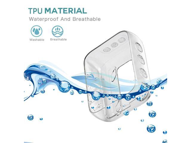 TPU Cover Case Shockproof Carrying Skin Sleeve Bag Transparent Anti-Drop Portable Stand Up Skin Cover Non-Yellowing for JBL Go 4