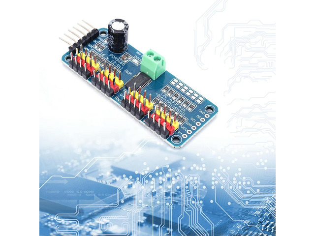 PCA9685 PWM Servo Driver Board IIC Interface 16 Channel 12-Bit PWM Servo Motor Driver Board for Robot/ Raspberry Pi