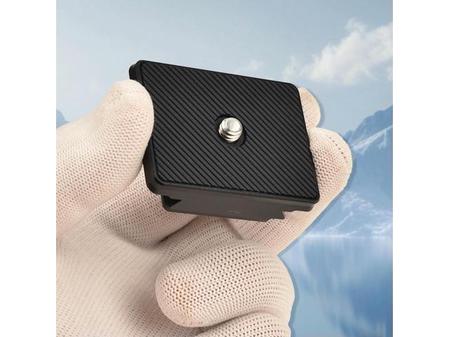 For BEXIN 200PL-PRO Mount Adapter Lightweight Quick Release Cold Shoe Plate Universal for Manfrotto RC2 Ball Head Camera Tripod