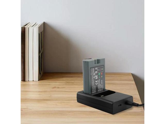 Dual-Port Charger Ring Charger Station Ring Charger Dock for Ring Stick Up Cam