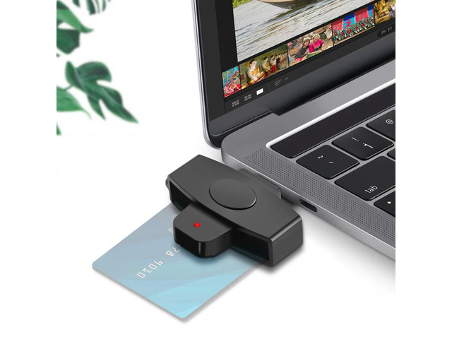 CAC Card Reader Portable Chip Reader Bank Tax Declaration Accessories Support for for OS