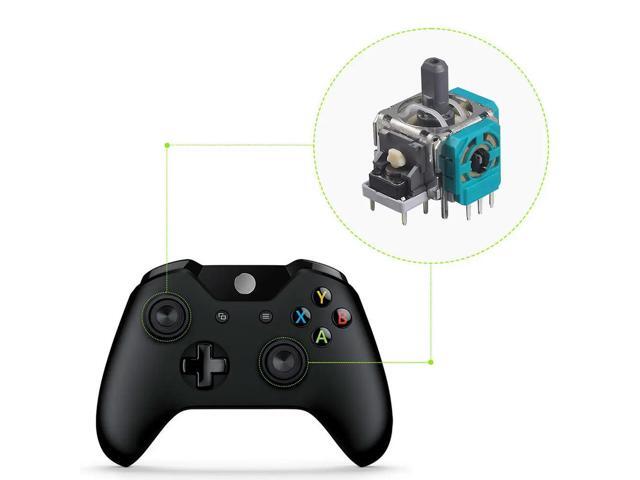 10pcs ThumbStick Repair Parts Accessory Joystick Replacement Analog 3D Joysticks Replacement for Xbox One Controller
