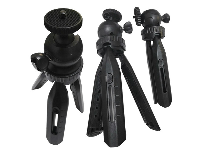 Projector Bracket Mini Tabletop Tripod with 1/4-Inch Screw Mini Projector Desk Tripod Stand Camera Stand for Projector Camera