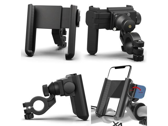 Bike Handlebar Phone Stand Shockproof Bike Phone Support Bracket Quick Release Motorcycle Mobile Phone Mount for 4.7-7.2in Phone