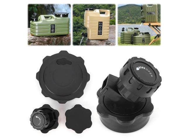 Water Bucket Seal Cover with Spigot Camping Water Bucket Cover Water Container Lid for Outdoor Picnic