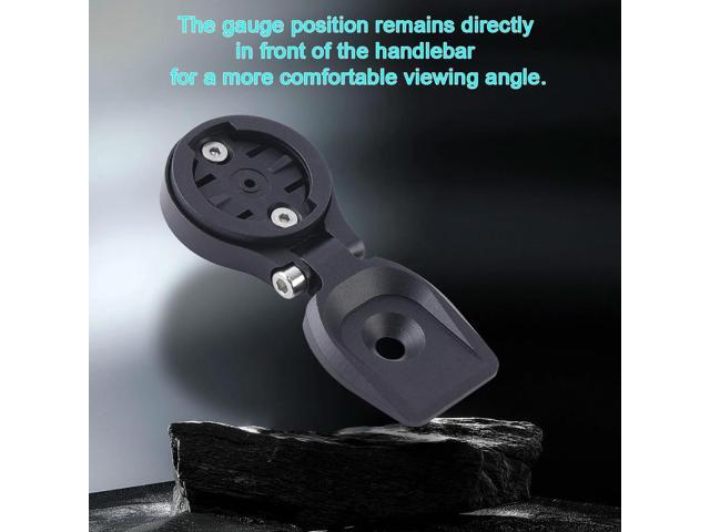 Bicycle Computer Mount Adjustable Speedometer Support Stand Aluminum Alloy Bicycle Computer Holder for Garmin/Bryton/Wahoo