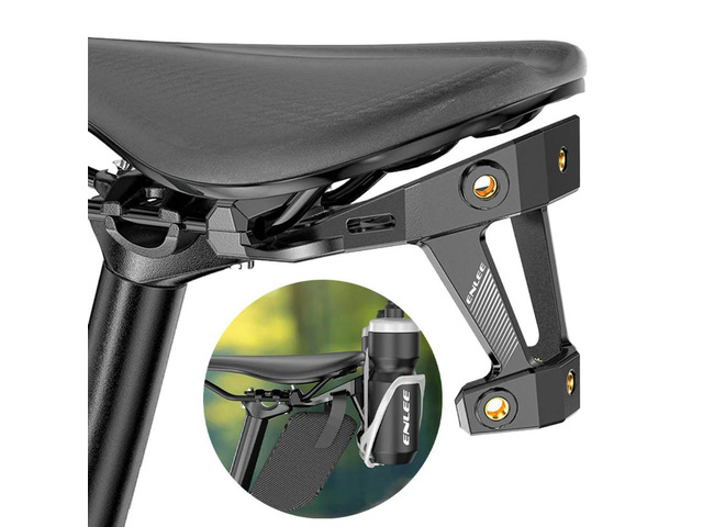 Bicycle Bottle Holder Saddle Mount Adapter Lightweight Bicycle Water Bottle Holder Adapter Easy Installation for Road Bike MTB