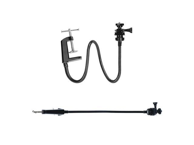 Camera Bracket Desk Jaw Clamp Flexible Gooseneck Stand Bracket Flexible Holder Stand Mount for Webcam Brio 4K C925e
