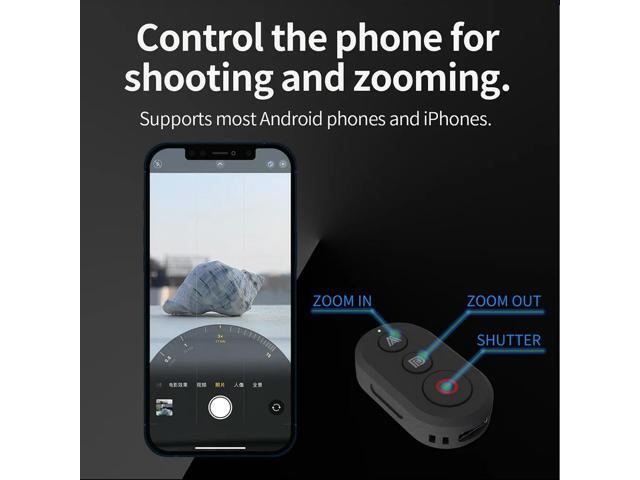 BT Remote Control Photography Shutter Release Button Controller for and GoPro Sports Cameras