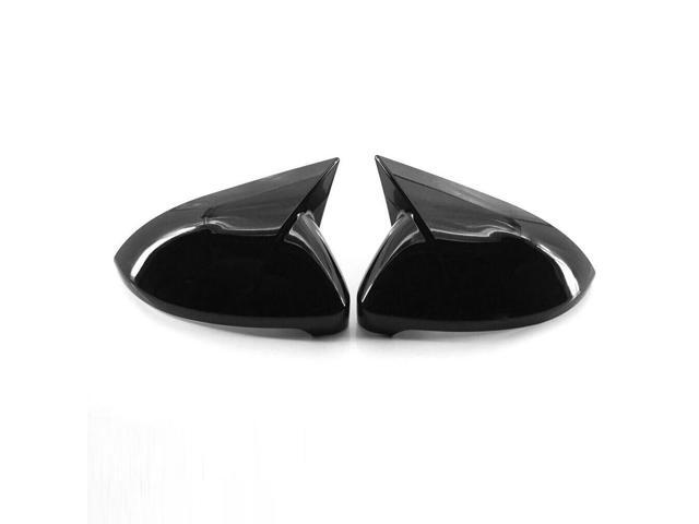2Pcs Rearview Mirror Cap 5G0 857 538 Sticker Rearview Side Mirror Cover Trim Exterior Side Rearview Mirror Cap for VW Golf 14-19