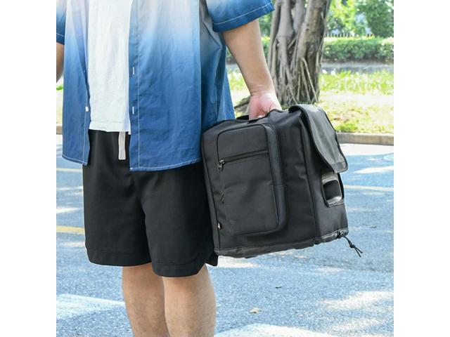 Replacement Speaker Slip Cover with Side Microphone Bag Carrying Cover Accessories Bag for JBL Partybox Encore Essential
