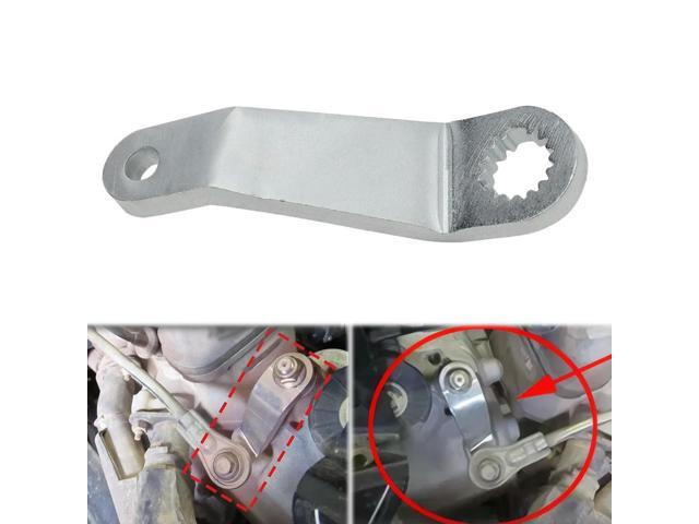 Reverse Gear Shifter Bellcrank Lever Silver Bellcrank Lever Steel Reverse Shifters Bellcrank Replacement Car Accessories Parts