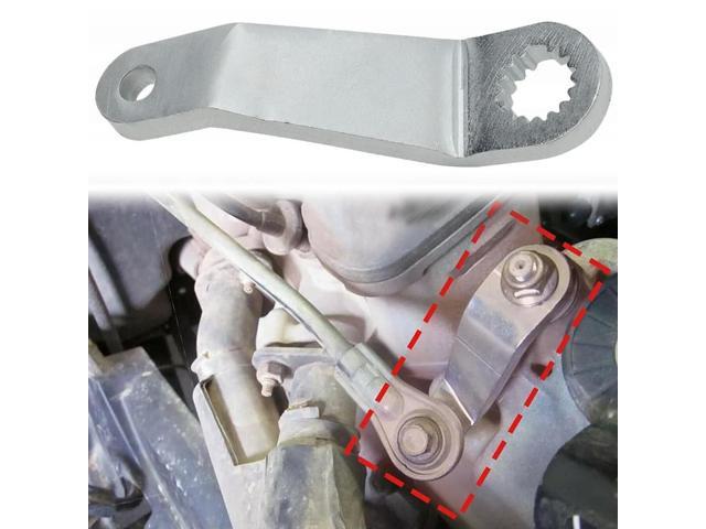 Reverse Gear Shifter Bellcrank Lever Silver Bellcrank Lever Steel Reverse Shifters Bellcrank Replacement Car Accessories Parts