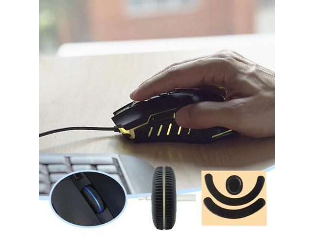 Mouse Scroll Wheel Pulley Mouse Skates Feet Pad Replacement For G403 G703 Wireless Mouse QXNF
