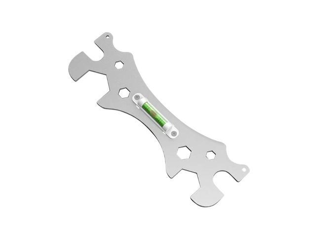 Distance Measuring Tool Multifunctional Thickened Hexagonal Wrench Stainless Steel for Shower Faucet Installation for Bathroom