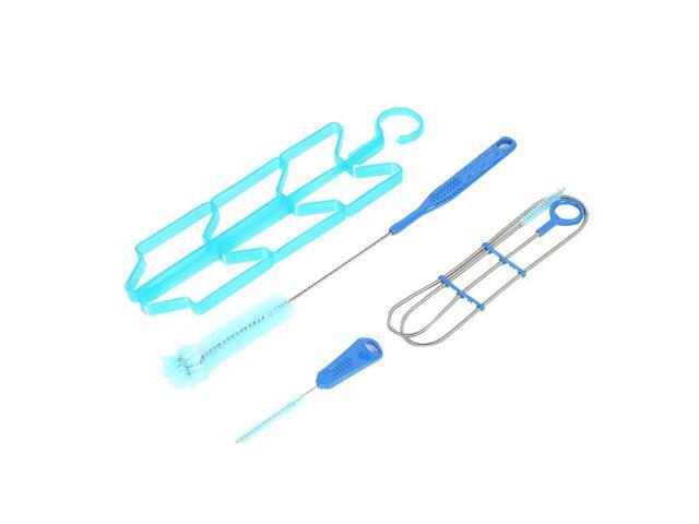 4Pcs Hydration Water Bladder Cleaning Kit Multifunction Water Bladder Tube Brush Water Bag Cleaning Brush Kit for Water Tank