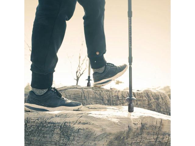 8Pcs Trekking Poles Tips Anti-Slip Hiking Pole Replacement Tips Alpenstock Protector Cap for Trekking Poles