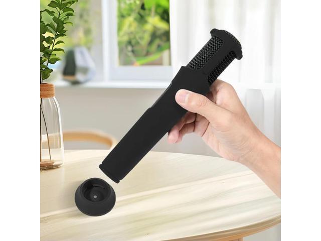 Silicone Case Anti-Rolling Mic Sleeves Microphone Case for JBL PartyBox Wireless Microphone