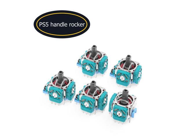 5pcs Handle Rocker Game Console Replacement Controller Handle Joystick Repair Parts for PS5 Controller