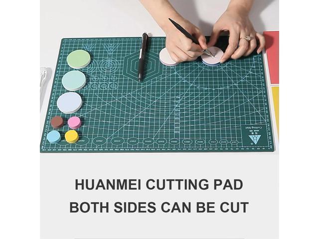 Self Healing Cutting Mat Gridded Cutting Board Double-Sided Rotary Cutting Board 90x60cm for Scrapbooking DIY Projects