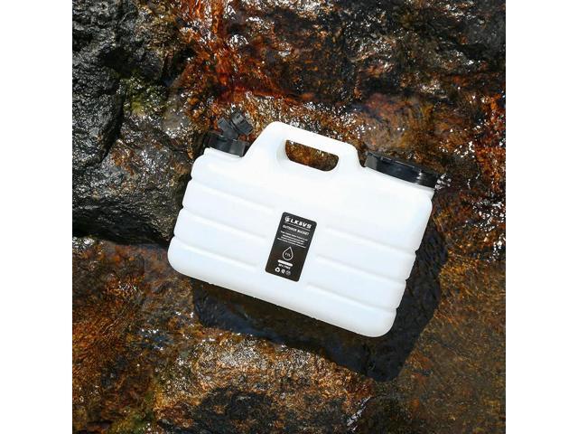 11L Drinking Water Bucket with Faucet and Large Capacity Water Dispenser for Vehicle Camping and Outdoor Use