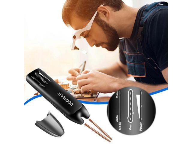 Spot Welder 11 Gear Adjustable Handheld Spot Welder Machine Automatic Manual Mode for Nickel Sheet