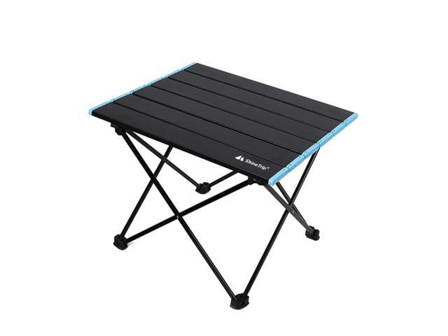 Folding Camping Table Compact Picnic Table Aluminum Alloy Collapsible Beach Table Ultralight Multifunction for Outdoor Picnic